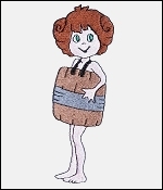3102/4000c Barrel Girl
