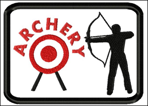 9011 Archery Mug Rug