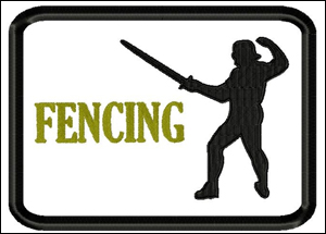 9015 Fencing Mug Rug