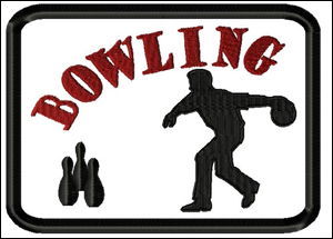 9023 Bowling Mug Rug