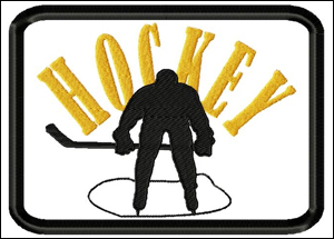 9024 Hockey Mug Rug