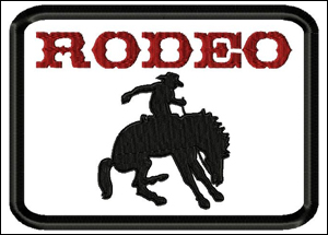 9025 Rodeo Mug Rug